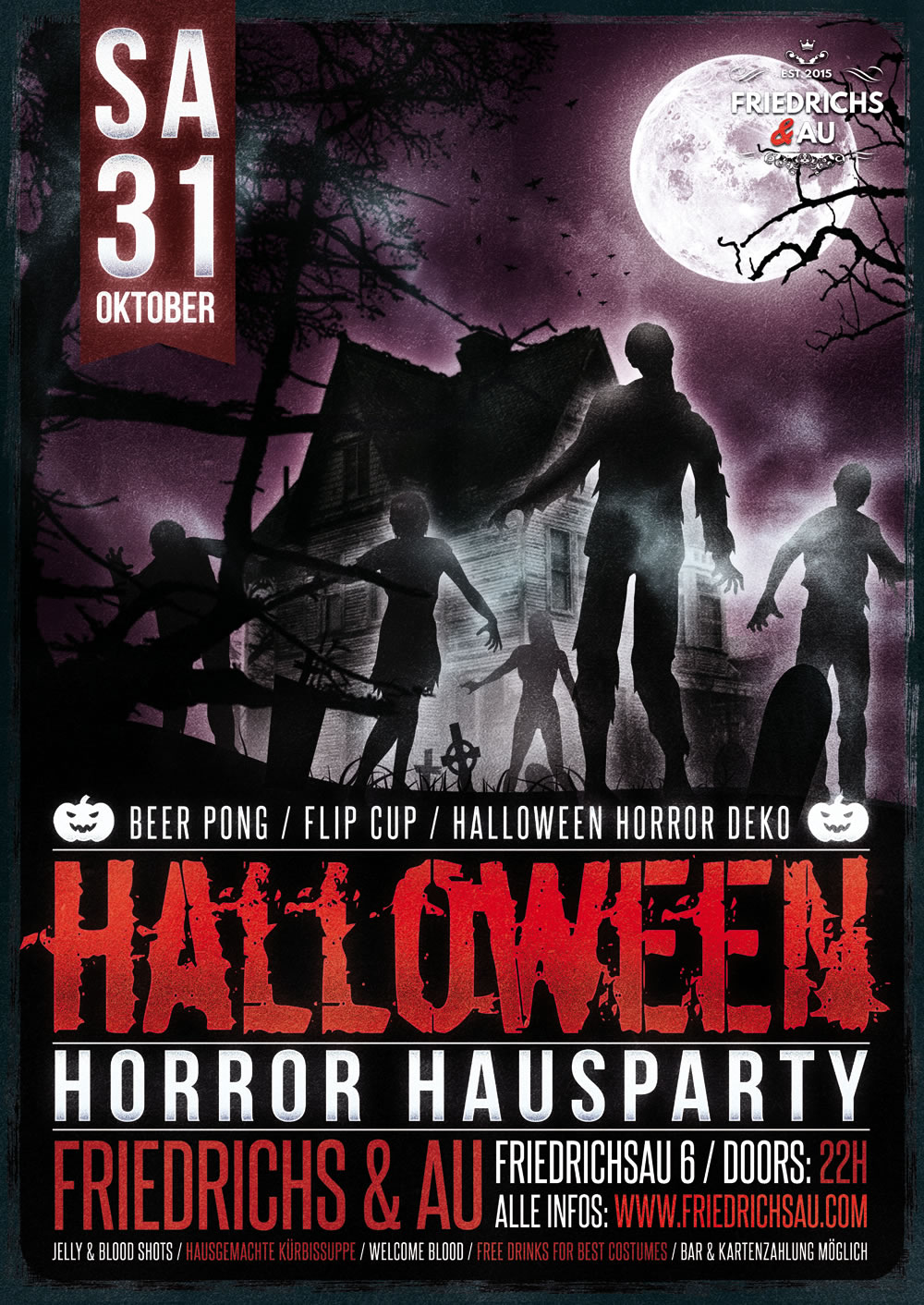 HALLOWEEN HORROR HAUSPARTY - Ulms gruseligste Studentenparty zu Halloween